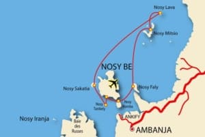 carte croisières et excursions nosy-be