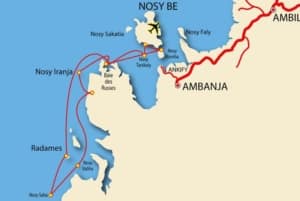 carte croisières et excursions nosy-be