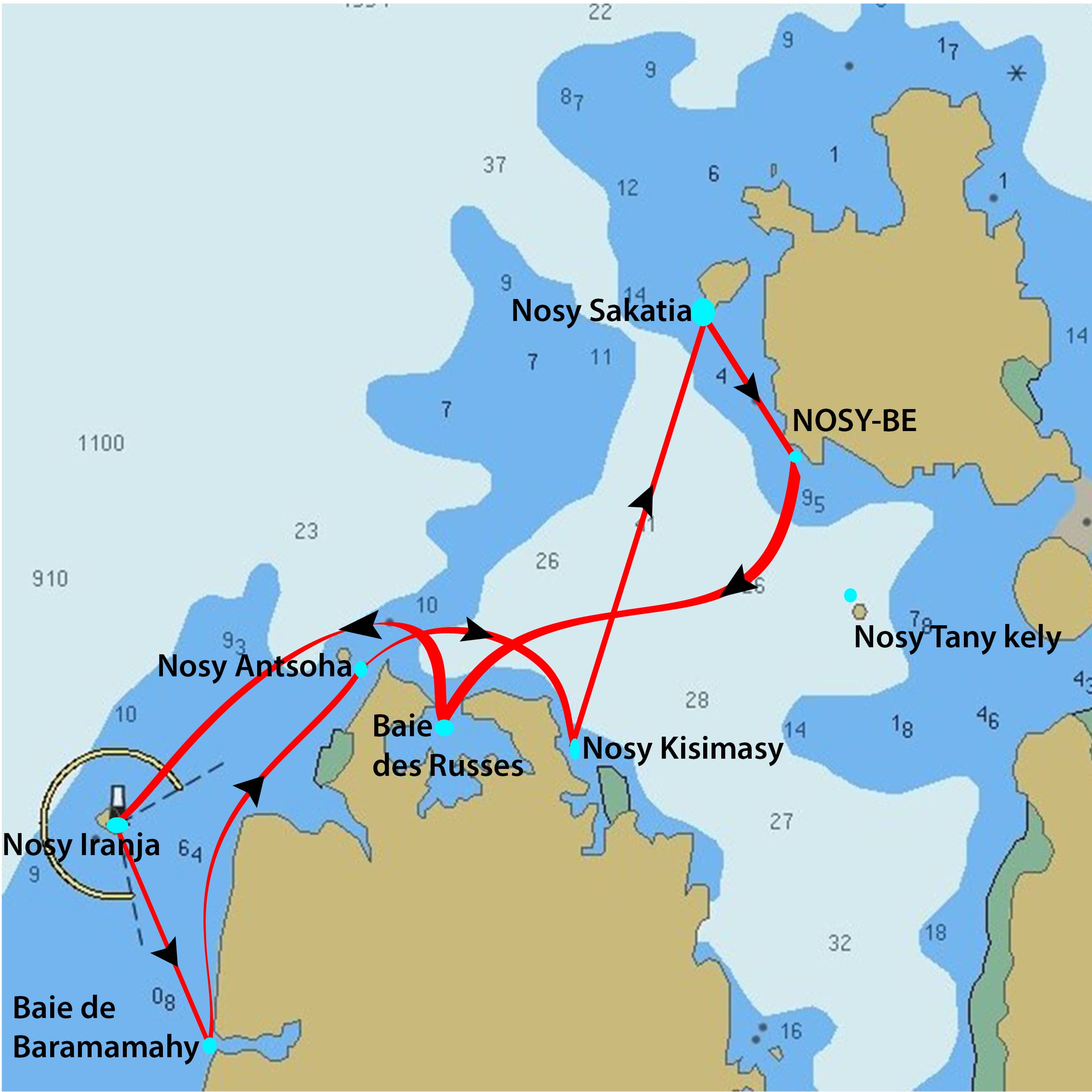 Croisière Nosy Iranja Madagascar